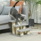 image 2 of PawHut Cat Steps 3 Stairs Deluxe Pet Portable Easy Climb Assistance Lightweight