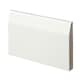 image 1 of PACK OF 20 (Total 20 Units)  - Chamfered Fully Finished Satin White Skirting - 18mm x 144mm - 4200mm Length
