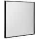 image 3 of The Artus - Black Aluminium Edged Wall Mirror 16" X 24" (40CM X 60CM) Black