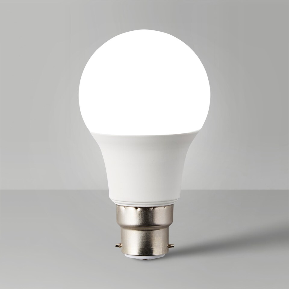 image 1 of ValueLights 4 Pack B22 White GLS Light Bulbs | White