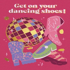 Get On Your Dancing Shoes!- Funny Birthday Card