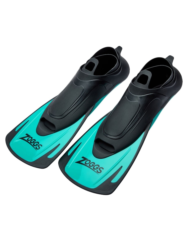 image 1 of Zoggs Swim Fin Energy - Turquoise/Black