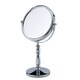 image 2 of Showerdrape Rho 5x Magnifying Chrome Makeup Vanity Mirror