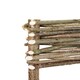 image 4 of 2m Flexible Woven Hazel Hurdle Lawn Edging in Brown Brown