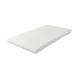 image 1 of Westwood Fabric Mattress Topper - 3" Deep, Plush Comfort, Breathable Design | White | Small Double