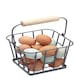 image 2 of KitchenCraft Egg Basket Grey Metal
