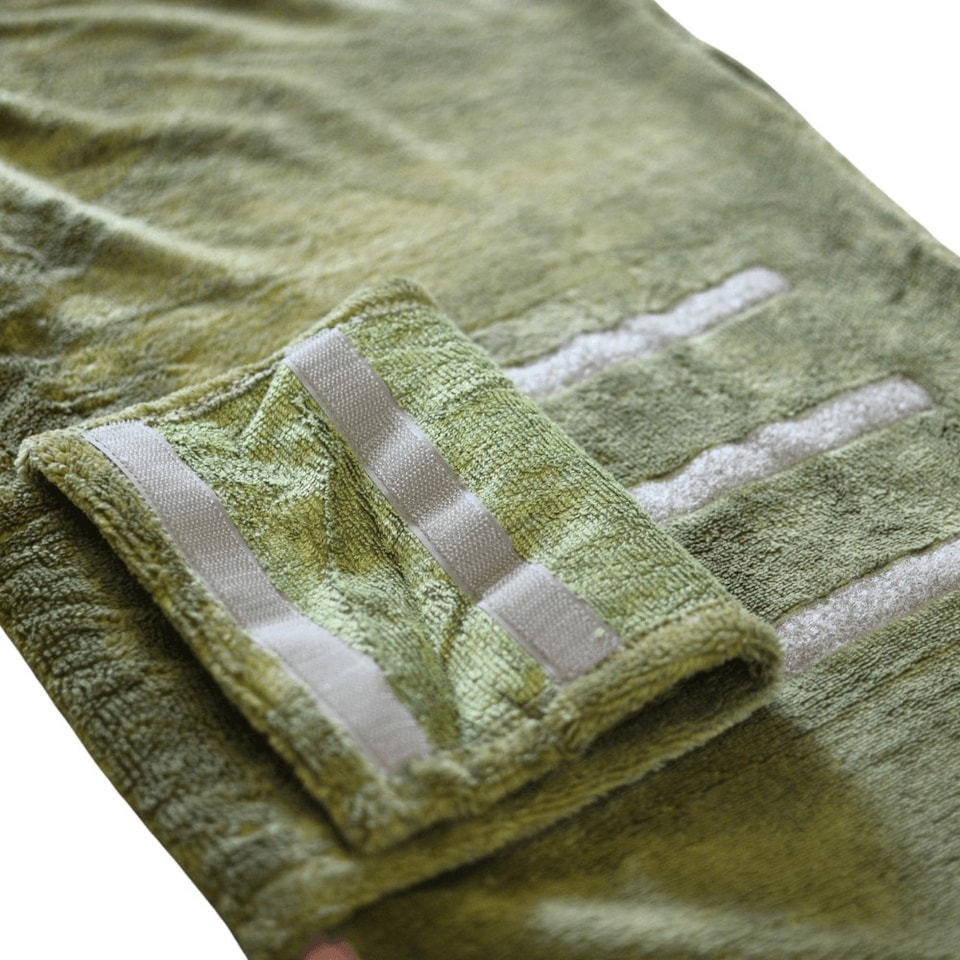 image 1 of Henry Wag Refresh Olive Green Drying Coat Provides Warmth And Assists With Drying Your Dogs Coat Post Bath Time Or After Walks, Size Small 40cm | Green | Olive Green | S | 1