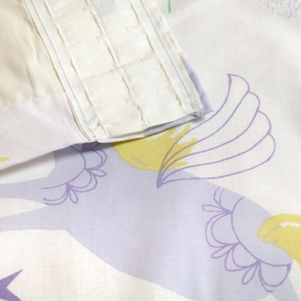 image 1 of Bedlam Rainbow Unicorn Pencil Pleat Curtains Multi