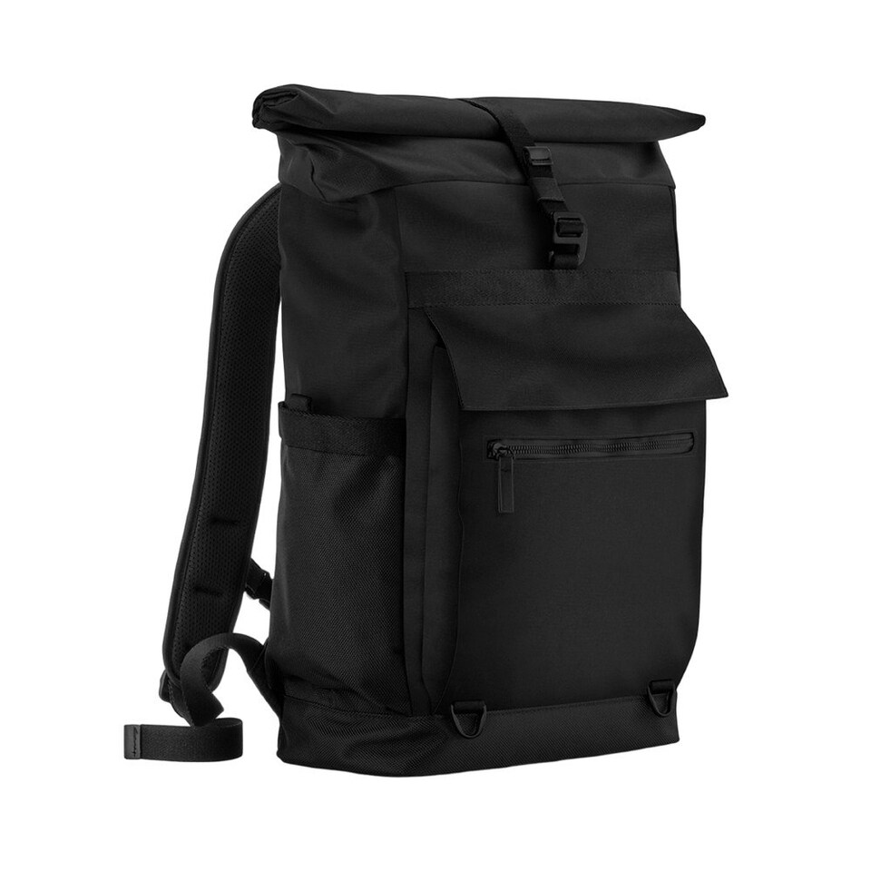 Quadra Axis Roll Top Backpack - Black - One Size (UTRW9982)