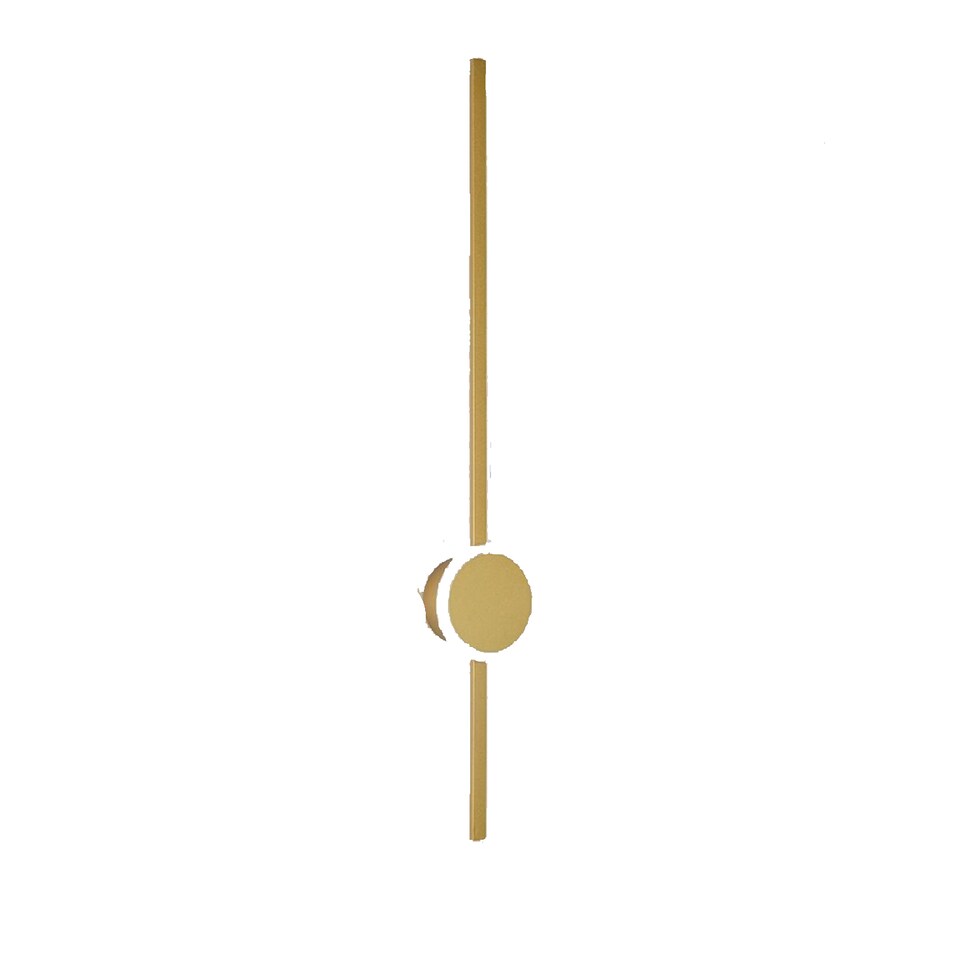 image 1 of 15W Modern Large Size Bedside Fancy Wall Light Scone Gold