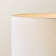 image 5 of ValueLights Desmond Table Tripod Floor Lamp Linen Shade & Bulb | Brown