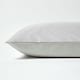 image 2 of Homescapes Silver Grey European Size Egyptian Cotton Pillowcase 200 TC - 40 x 40 cm