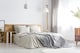 image 4 of Nordic Collection Super Cosy Fleece Blanket in Silver (80" x 96") | Grey | Grey