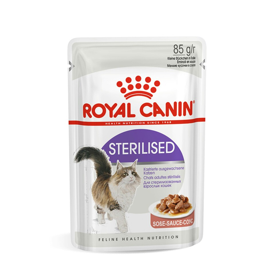 image 1 of Royal Canin Cat Sterilised in Gravy 12x85g
