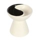 image 2 of Something Different Yin Yang Oil Burner - Cream/Black - One Size
