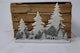 image 5 of Christmas Village Scene Winter Wonderland Glitter Foam Snow Covered Finish Table Decoration, Grey