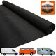 image 2 of Van Carpet Lining / Black & 5 Adhesive Cans Black