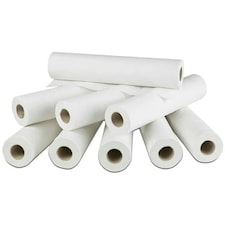 2 x Large White 20" x 40m Hygiene Coach Rolls For Beauty Salons & Massage Tables