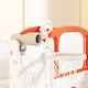image 9 of AIYAPLAY 7 in 1 Toddler Slide Set, Frog Theme Playset with Basketball Hoop | Orange | Orange & White | 176L x 150W x 94H cm