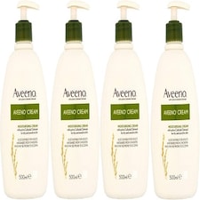 Aveeno Moisturising Cream 500ml - Pack of 4