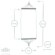 image 4 of Harbour Housewares Garden Spreader Bar Hammock with Stand - Natural