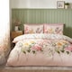 image 1 of Countryside Floral Reversible Duvet Cover Set | Pink | King
