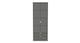 image 8 of Metro Tall 2 Drawer Double Wardrobe in Dusk Grey (Ready Assembled) | Grey | Dusk Grey