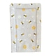 image 2 of Babybase Padded Changing Mat 74 x 46cm Grey Bee