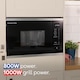 image 7 of Russell Hobbs RHBM2002SS Integrated Microwave 20L 800W Stainless Steel Defrost Function