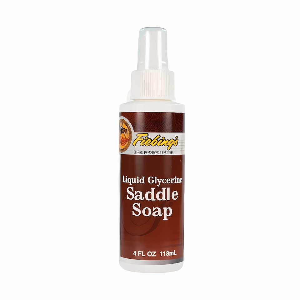 image 1 of Fiebing's Liquid Glycerine Soap - Gentle Leather Cleaner 4oz | Clear