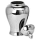 image 2 of Hill Interiors Chrome Ginger Jar - Silver - 28cm x 13cm x 13cm