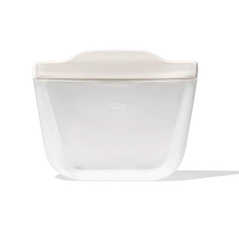 image 1 of OXO Good Grips Silicone 335ml Oat Stand-Up Snack Reusable Bag