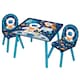 image 3 of Kids Wooden Table And 2 Chairs Themed Set | Blue | Space | 3
