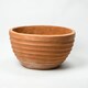 image 1 of Primrose Terracotta Round Bowl Ribbed Planter 58cm