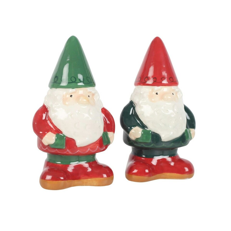 image 1 of Set of Gnome Salt & Pepper Shakers