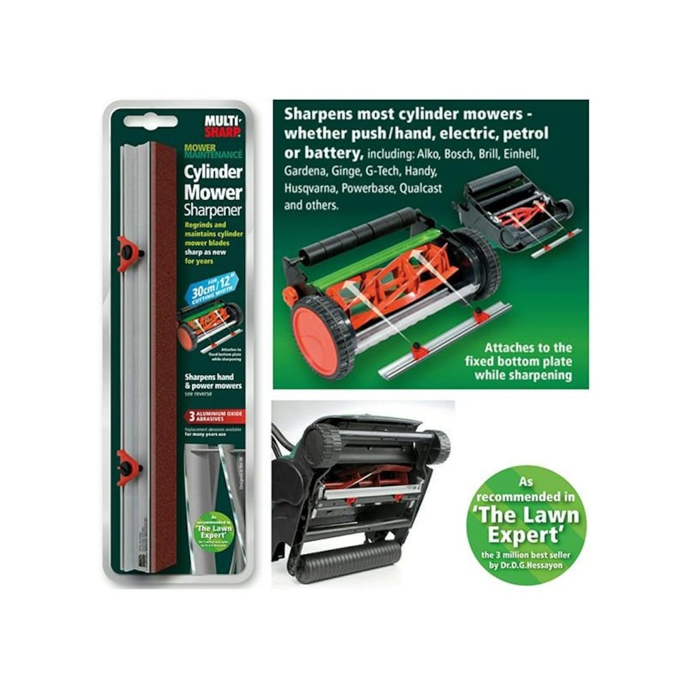 image 1 of Multi-sharp Cylinder Mower Sharpener | Multi | Multi Colour | 38cm | 1