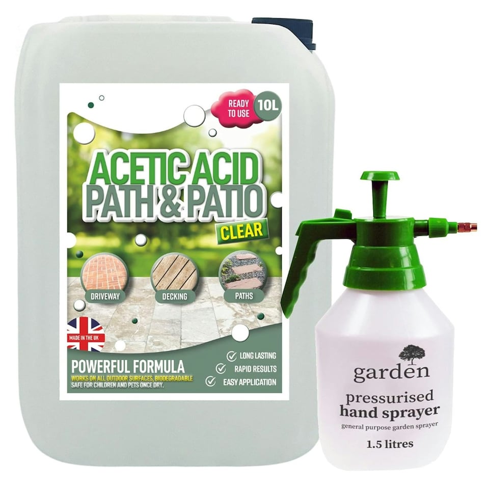 image 1 of 10L Ready To Use Super Strength Acetic Acid Concentrated Vinegar With 1.5 Litre Hand Sprayer