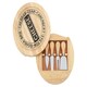 image 3 of Maison by Premier Soka Rubberwood 4pc Cheese Knife Set With Storage Board