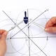 image 5 of Zinc Paint Compass Divider Math Set