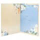 image 2 of Orange Florals Design & Heartfelt Verse Wife Birthday Card