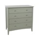 image 3 of Como Grey, 4 Drawer Chest Grey