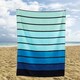 image 2 of Ombre Stripes Beach Towel 85x160cm Multi | One size