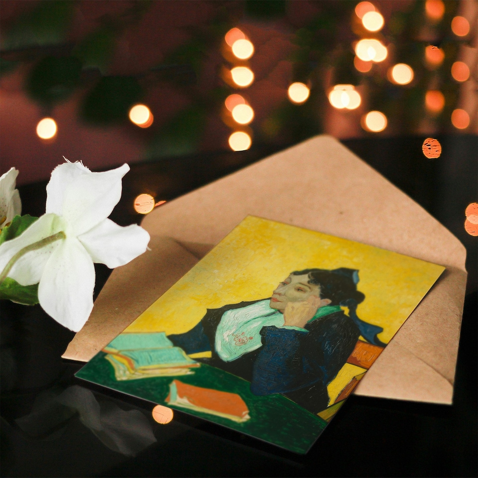 image 1 of Vincent van Gogh Art Card Madame Joseph Michel Ginoux