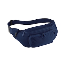 Quadra Plain Waist Bag | Blue | French Navy | One Size | 1