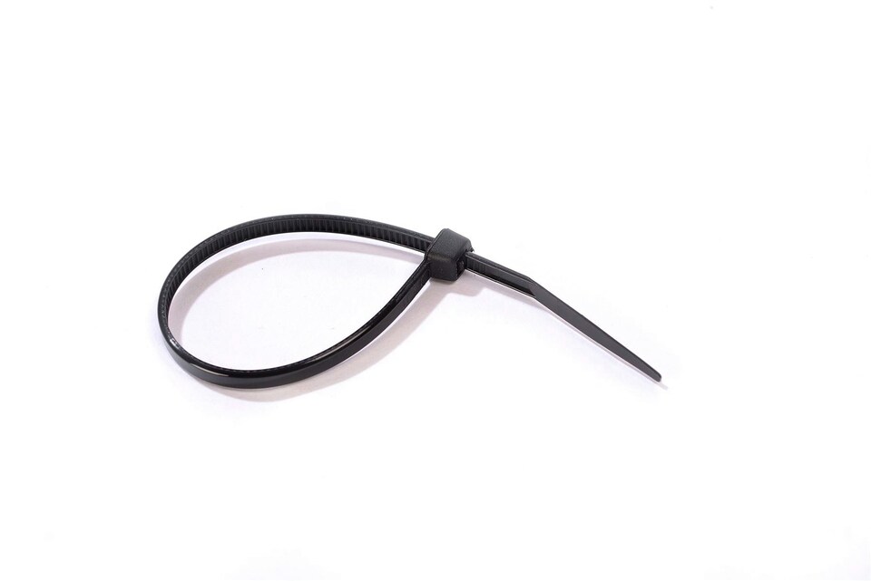 image 1 of Blue Spot Tools - 100 Pce 3.6mm X 150mm Black Cable Ties
