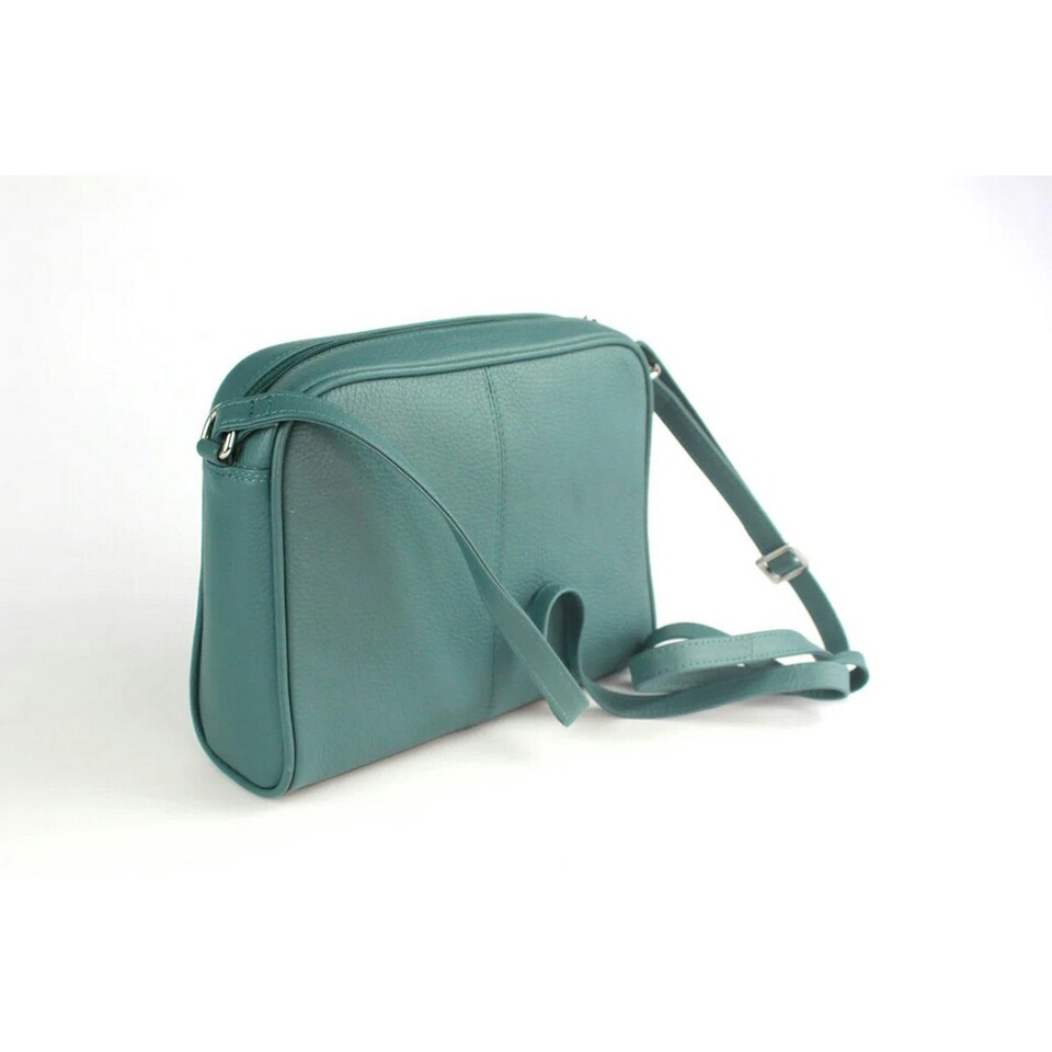 image 1 of Eastern Counties Leather Womens/Ladies Margot Suede Handbag - Aqua Blue - One Size | Blue