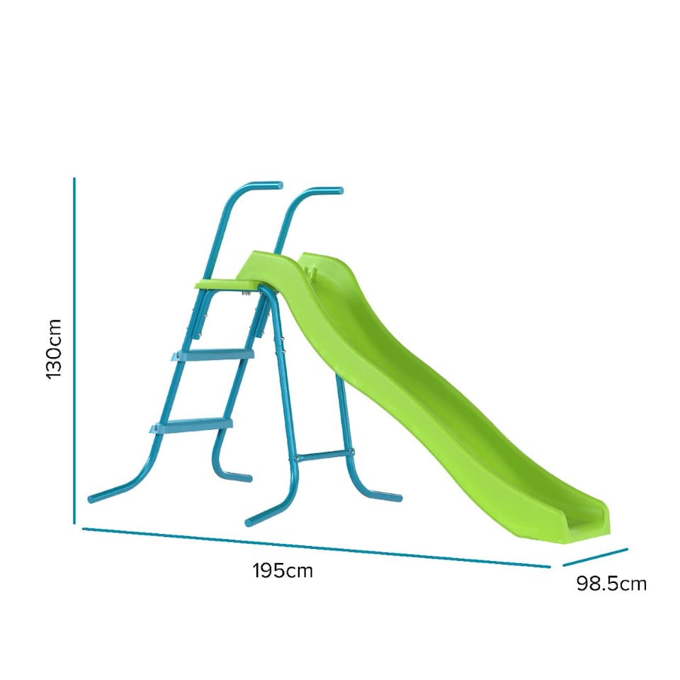 image 1 of TP 6ft (1.8m) Wavy Slide & Stepset