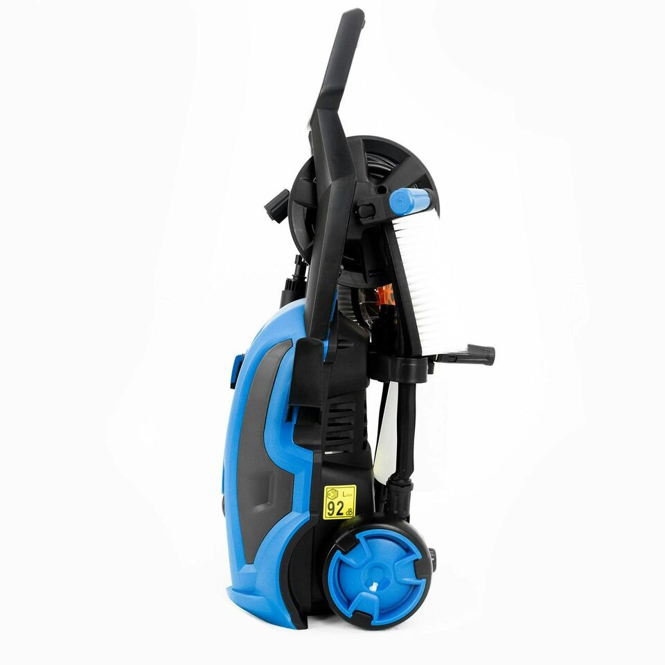 image 1 of Hyundai 180Bar/ 2610psi Electric Pressure Washer, 8L/min, 2400W High-Performance Jet Wash with Hose & Attachments | HYW2400E