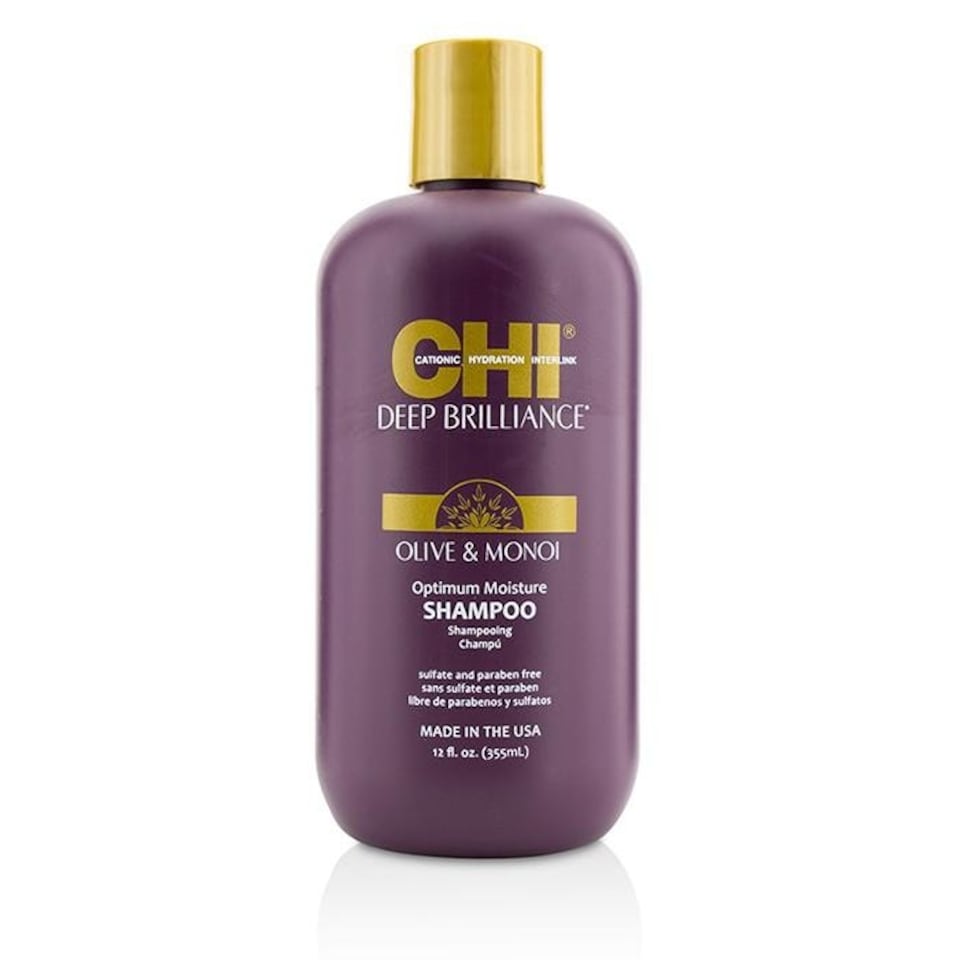 image 1 of Deep Brilliance Olive & Monoi Optimum Moisture Shampoo - 355 ml/12Oz