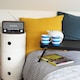 image 4 of Vintage Style Stereo DAB/DAB+ & FM Radio – Grey Wood Cabinet, Bluetooth, Clock Radio Alarm, AUX IN for Smart Phone/Tablet / MP3 Player – Mains or Battery
